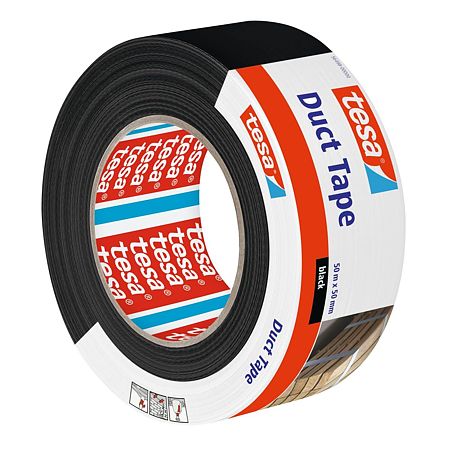 Banda pentru reparatii si fixari Tesa Duct, negru, 50 mm x 50 m Banda pentru reparatii si fixari Tesa Duct, negru, 50 mm x 50 m