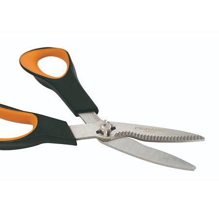 Set coș de gradina + foarfeca de recoltat Fiskars Plus