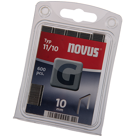 Capse Novus G 11, pentru capsatoare manuale si electrice, zinc, 10,6 x 10 mm
