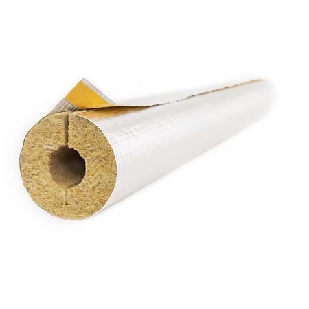 Cochilie din vata minerala bazaltica, cu aluminiu, D 35 x 30 mm