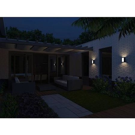 Aplica perete exterior Philips Ecomoods Hue Bridge, antracit, 1 x E27, 42 W