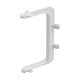 Colt exterior 90 grade pentru profil aluminiu LB (tip Gola) - C, plastic, alb