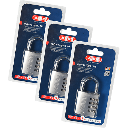 Lacat din alama, Abus 724, l 40mm, cu cifru