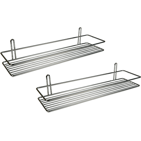 Etajera organizare condimente, fier cromat, L 40,3 cm, l 11,5 cm, H 7,5 cm Etajera organizare condimente, fier cromat, L 40,3 cm, l 11,5 cm, H 7,5 cm