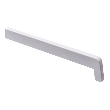 Capac glaf,  PVC, alb, 45 x 100 mm