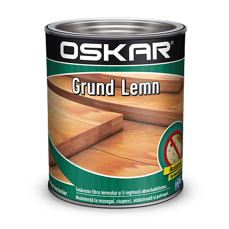 Grund pentru lemn, Oskar, incolor, 0.75 ml