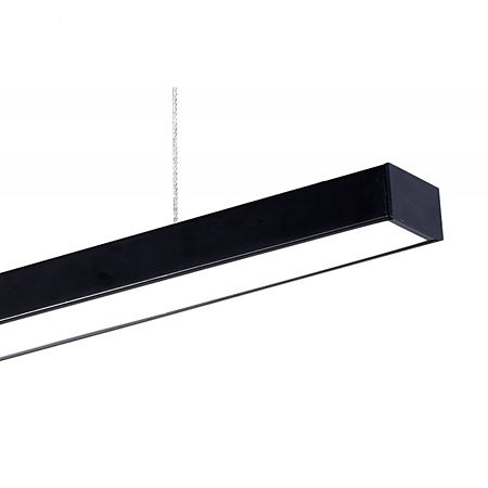Lampa LED lineara de birou Fucida FD-36W/100A/840L/BK, 36 W, negru, 1200 x 100 x 55 mm
