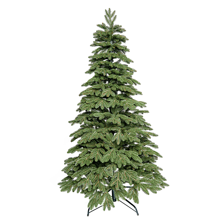 Brad artificial Noel New, PE si PVC, cu suport metalic, 200 cm