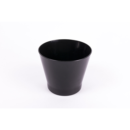 Ghiveci Zinnia, 115 mm, negru
