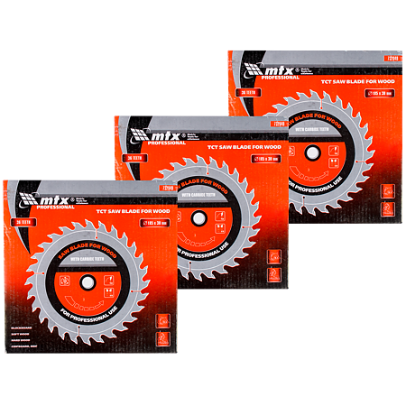 Disc debitare lemn, MTX Professional, 185 х 30 mm, 36 dinti