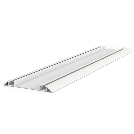 Profil rulare inferior SDS9620, alb mat, 4 m