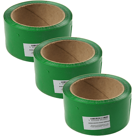 Banda adeziva, verde, 48 mm x 66 m Banda adeziva, verde, 48 mm x 66 m