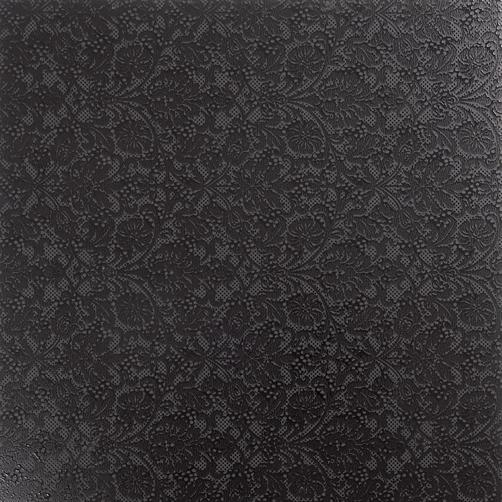 Gresie interior negru Organza 5P, PEI 2, glazurata, finisaj mat, dreptunghiulara, 40 x 40 cm 5P