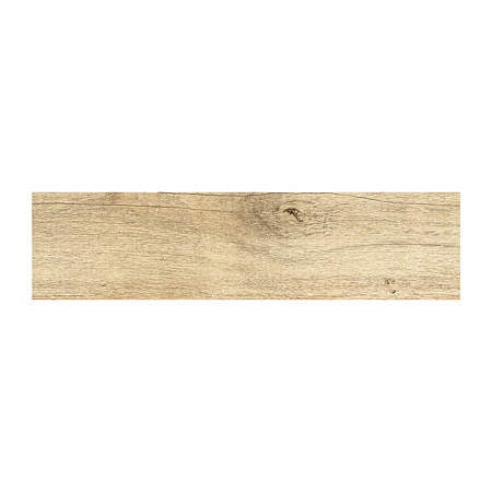 Gresie exterior/interior Cesarom Pavimento, portelanata, rectificata, bej, mat, decor parchet, PEI 4, clasa de aderenta R9, grosime 9 mm, 60 x 15 cm