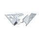 Profil de colt interior pentru banda LED 806.10.PKR2, aluminiu, argintiu, 2.7 m