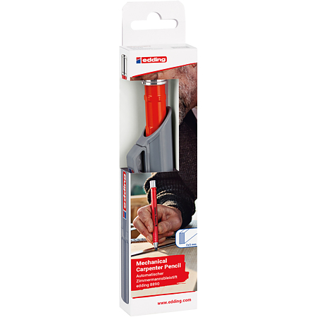 Creion mecanic tamplar Edding 8890, negru