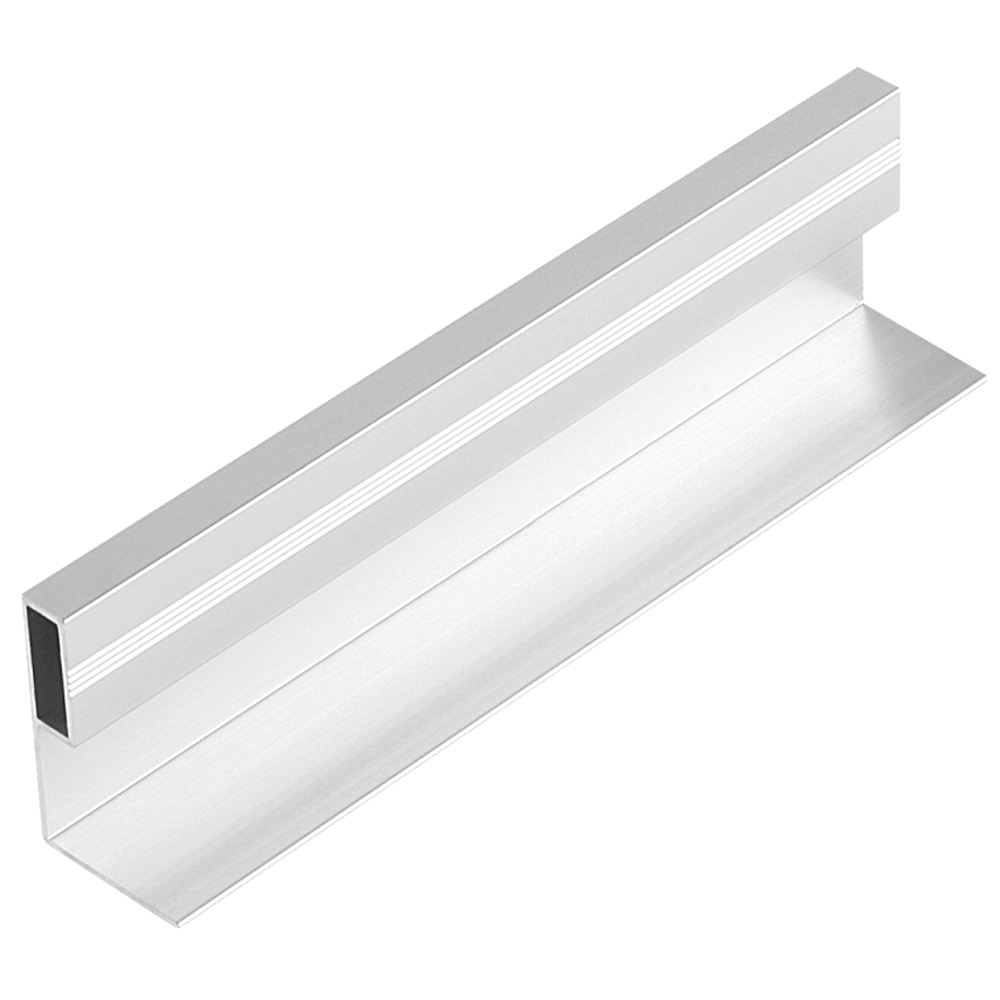 Profil pentru maner din aluminiu Tip L1, 3 m