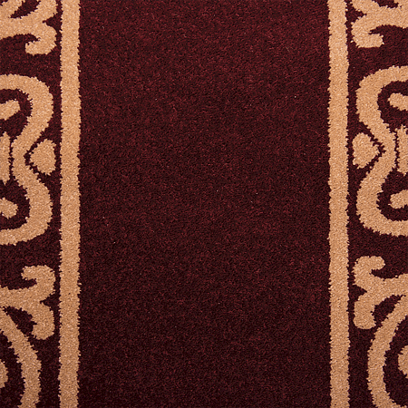Covor bucatarie Fresco 5034-429, polipropilena, model geometric maro, 60 x 100 cm