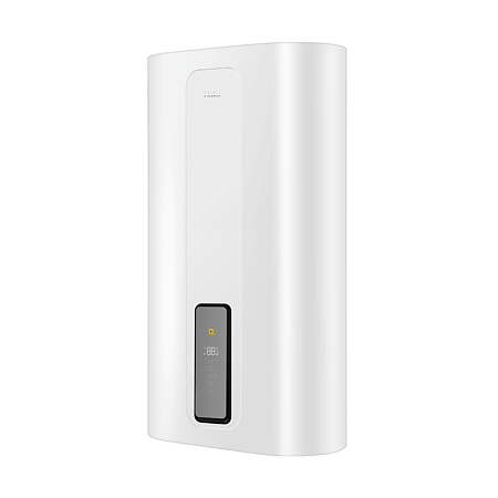 Boiler electric flat 100 l Haier ES100V-TF7W, 2 x 1500 W, montaj mural, 2 rezervoare, protectie umiditate IPX4, alb, 41 kg, 530 x 320 x 1312 mm