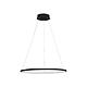 Lustra led Orion, 22 W, negru, inaltime 90 cm