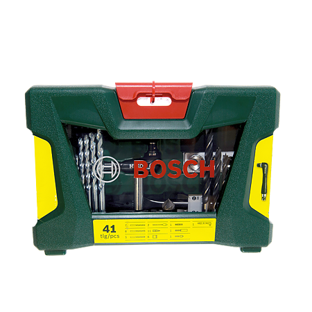Set burghie si capete de surubelnita Bosch V-Line, 41 piese