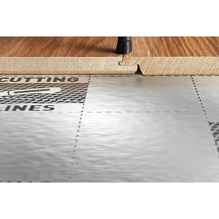 Folie izolatoare parchet Afirmax Heat Step, pentru incalzirea in pardoseala, PU/minerals + PET, 2 mm, 6 x 1 m