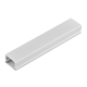 Profil aluminiu pentru banda LED, alb opac, 3 m