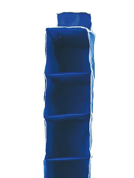 Husa incaltaminte, albastru, 15 x 30 x 127 cm