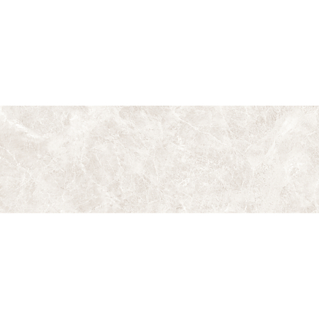 Faianta baie rectificata glazurata Orleans Bianco, crem, lucios, aspect marmura, 30 x 90 cm
