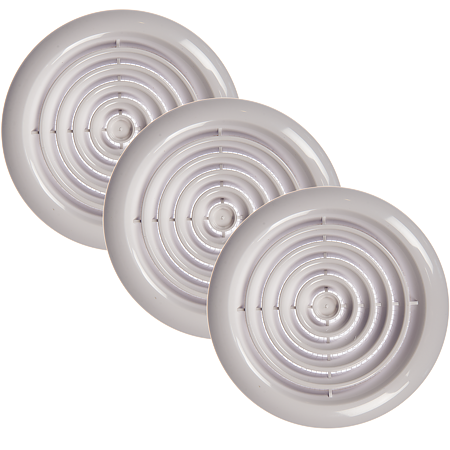 Ventilator tavan Vents PF100, 14 W, alb, diametrui 100 mm, diametru 10.4 cm