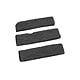 Caramida decorativa Modulo Chester Black, exterior/interior, montaj cu rost tip placa cu placa, nuante de negru deschis, 22 x 6,5 x 1,6 cm