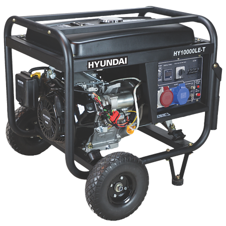 Generator curent electric Hyundai Full Power HY10000LE, 8,8/7 kW, 1 x 220 + 1 x 380, capacitate rezervor 25 l