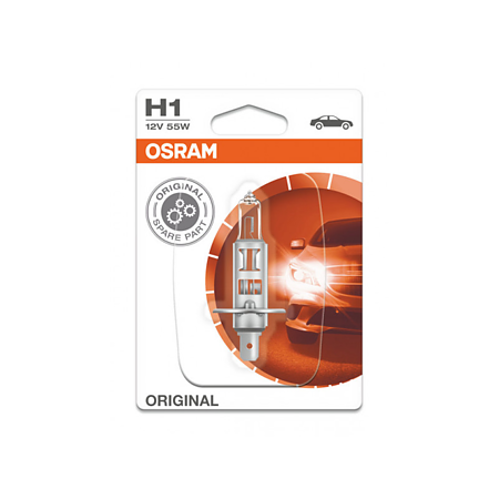 Bec auto Standard Osram, H1 12V 55W P14.5s, 1 buc