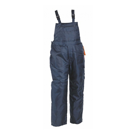 Pantaloni de lucru cu pieptar Titan, bleumarin, XL