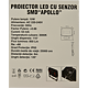 Proiector LED cu senzor de miscare Hepol, Apollo, IP65, 10W, negru, 3000 K