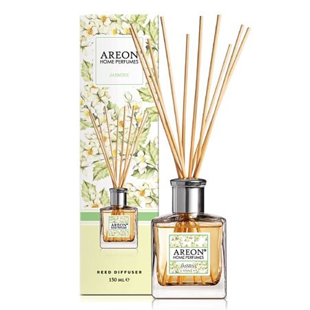 Odorizant cu betisoare Areon Home Perfume, Jasmine, 150 ml
