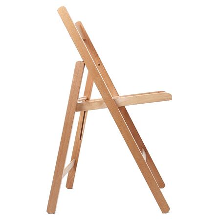 Scaun pliabil lemn Basic, fag, sezut de lemn, 79 x 42 cm Scaun pliabil lemn Basic, fag, sezut de lemn, 79 x 42 cm