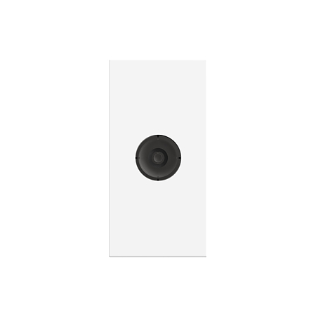 Modul priza TV 1M Livolo VL-FCTV-1WP, policarbonat, alb