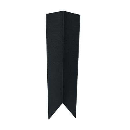 Coltar metalic decorativ tip L, montaj de gard, 2 m, 50 x 50 mm