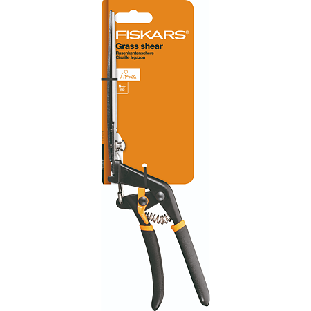 Foarfeca gazon Fiskars Solid GS21, manere Soft-touch, 315 mm, negru 