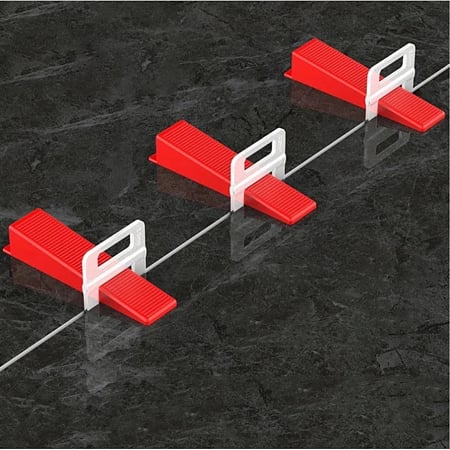 Clips sistem nivelare placi ceramice, plastic, 2 mm, 100 buc/punga