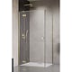 Cabina dus Radaway Essenza Brushed Gold KDJ, culisant, sticla 6 mm, Easy Cleen, 90 x 90 X 200 cm