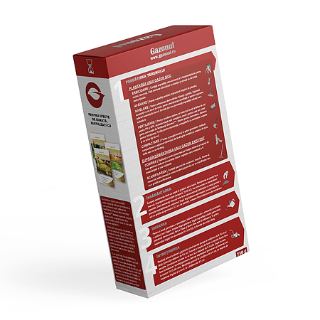 Seminte pentru gazon Instant, suprafata 30 mp, 0.75 kg Seminte pentru gazon Instant, suprafata 30 mp, 0.75 kg