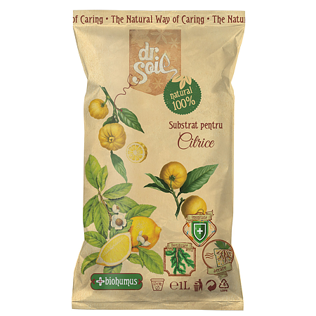 Substrat pentru citrice Dr. Soil, 1l Substrat pentru citrice Dr. Soil, 1l