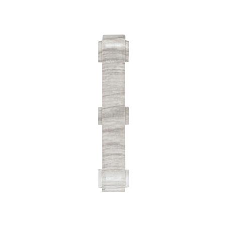 Set element de imbinare plinta parchet Korner Siena 80, stejar Danez 821, PVC, 80 x 20 mm, 2 bucati/set
