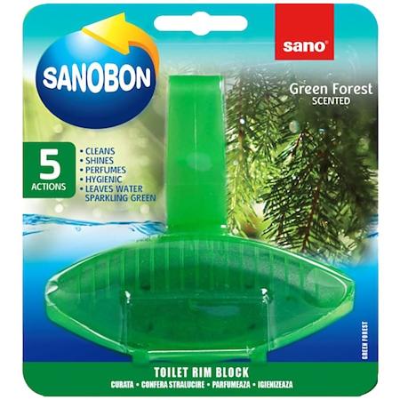 Odorizant WC solid Sano  Bon Green Forest, 55g