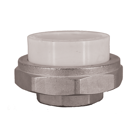 Racord olandez alama Vesbo, filet interior, PPR, alb, 63 mm x 2 inch