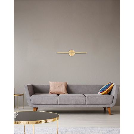 Aplica de perete Globo Pepe, metal/acril, 1 x LED 10 W, opal, 608 x 130 mm Aplica de perete Globo Pepe, metal/acril, 1 x LED 10 W, opal, 608 x 130 mm