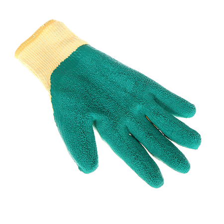 Manusi de protectie Dipper BLS DCT-9, verde, tricotate, fibre mixte, imersate in latex, marimea 8