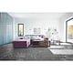 Gresie portelanata exterior/interior KAI Cambria Anthracite, rectificata, mat, decor piatra, antracit, 60 x 60 cm